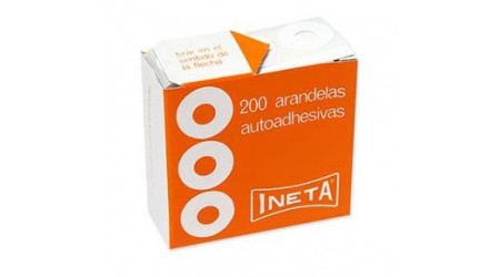 ARANDELAS ADHESIVAS 15 MM.C/200 INETA