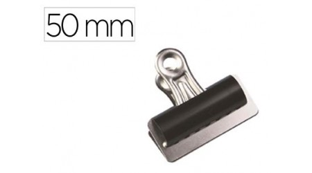PINZA METALICA Q-CONNECT PALA FIJA 50 MM CAJA DE 10 UNIDADES