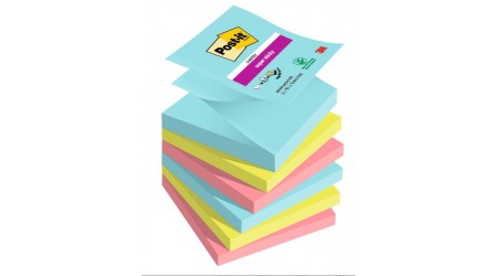 NOTAS ADHESIVAS POST-IT R330SS  Z-NOTES SUPER STICKY COLORES SURTIDOS