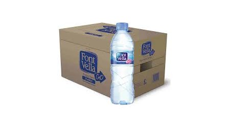 AGUA MINERAL FONT VELLA 50 CL. PACK 24 BOTELLAS