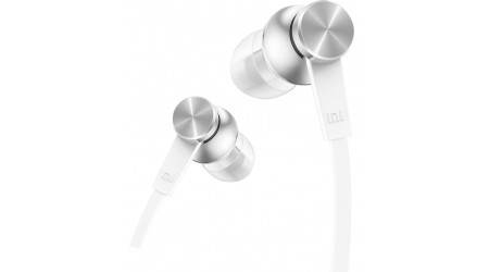 AURICULAR INTRAUDITIVOS XIAOMI MI IN EAR BASIC SILVER 5MW CABLE PLANO