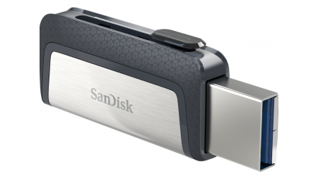 MEMORIA USB  64 GB DUO USB A + TYPE C - 3.2 SANDISK (CANON LPI 0.24 €)