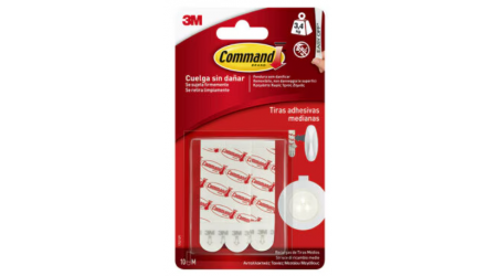 ADHESIVO PARED 3M COMMAND 10 TIRAS