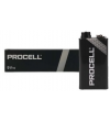 PILAS DURACELL PROCELL ALCALINAS 9V 6LR61  10 UNIDADES PROFESIONAL