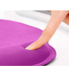 ALFOMBRILLA RATON Q-CONNECT CON REPOSAMUÑECAS GEL VIOLETA ERGONOMICA