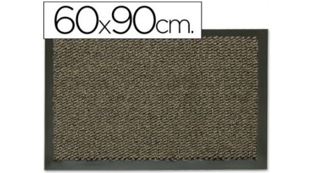 ALFOMBRA FAST-PAPERFLOW ANTIPOLVO GRIS BASIC 60X90 CM