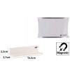 BANDEJA SOPORTE MAGNETICA PARA PIZARRAS COLOR BLANCO