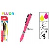 ROTULADOR FLUORESCENTE RETRACTIL BLISTER 2 UNIDADES ROSA Y AMARILLO