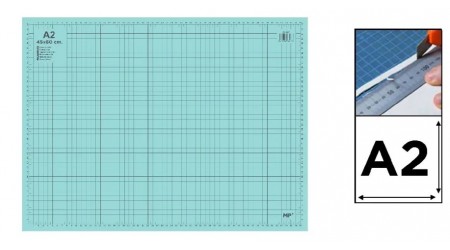 PLANCHA PARA CORTE -TAMAÑO 450X600 MM A-2 VERDE