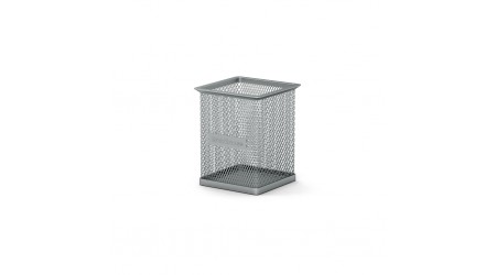 PORTALAPICES REJILLA METALICA CUADRADO PLATEADO ERICH KRAUSE