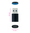 ADAPTADOR USB-A MACHO A USB-C HEMBRA NANOCABLE