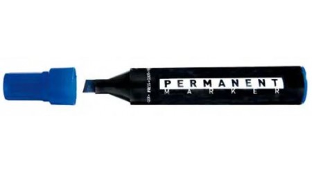 ROTULADOR PERMANENTE JUMBO MOLIN PUNTA BISELADA 2-8MM.