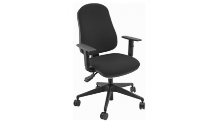 SILLA OPERATIVA UNISIT SINCRO RESPALDO ALTO CON BRAZOS REGULABLES