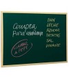PIZARRA VERDE MARCO MADERA  30 x 40 CM SIN REPISA