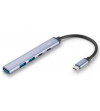 HUB USB-C DOCK 1xUSB-A 3.2 Gen1, 2xUSB 2.0 y 1xUSB-C, 1xUSB-C 100w