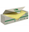 NOTAS ADHESIVAS POST-IT 654-1B 100 H. RECICLADO 76X76 MM 18 + 6 REGALO