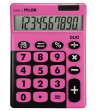 CALCULADORA SOBREMESA MILAN 10 DIG. ROSA TECLAS GRANDES 145x108x