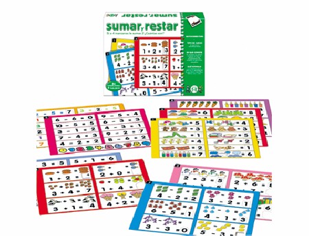 JUEGO DISET DIDACTICO SUMAR Y RESTAR