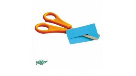 TIJERA ESCOLAR PUNTA ROMA PARA ZURDOS