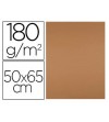 CARTULINA 50X65 CM MARRON 185 GR