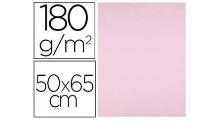 CARTULINA 50X65 CM ROSA 180 GR