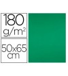 CARTULINA 50X65 CM VERDE ABETO / NAVIDAD 180 GR