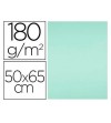 CARTULINA 50X65 CM VERDE CLARO 180 GR