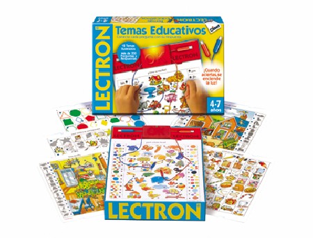 JUEGO DISET DIDACTICO LECTRON TEMAS EDUCATIVOS