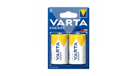 PILA VARTA ALCALINA D LR20 BLISTER 2 UNIDADES