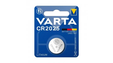 PILA VARTA BOTON LITIO CR2025 3V BLISTER 1 UNIDAD