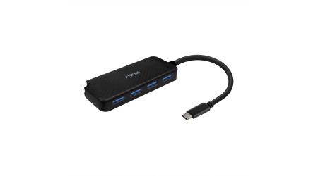 HUB USB-C A 4 PUERTOS USB-A 3.2 AISENS