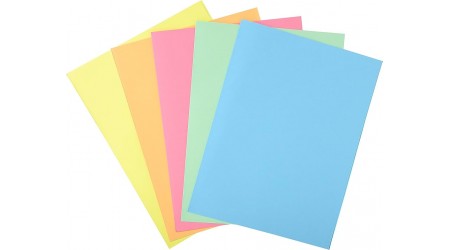 SUBCARPETA PAPEL A-4 210X297 MM. PLEGADA 80 GR. 100 UNID. ABIERTA 420X297