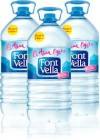 AGUA MINERAL FONT VELLA 6,25 LITROS PACK 3 GARRAFAS