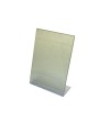 EXPOSITOR SOBREMESA ARTES A5 VERTICAL "L"  TRANSPARENTE 150X210 MM.