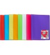 CARPETA ESCAPARATE GRAFOPLAS POLIPLAS 20 FUNDAS FOLIO COLORES SURTIDOS TRANSLUCIDOS