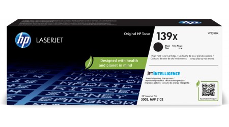 TONER H.P. W1390X  Nº139X NEGRO 4K ORIGINAL LASERJET PRO 3001/3002/3003/3004, 3101/3102/3103/3104
