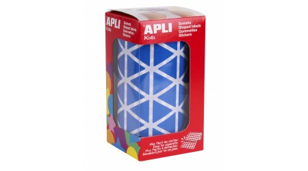 GOMETS TRIANGULAR 20 MM. AZUL ROLLO 2832 UDS.