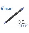 BOLIGRAFO PILOT FRIXION POINT CLICKER 0.5 AZUL TINTA BORRABLE RETRACTIL