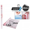 FORRALIBROS ADHESIVO TRANSPARENTES 0,45 x 1,5 MT. MP REPOSICIONABLE