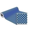 PAPEL REGALO TODO AÑO BOBINA BASIKA 62CM X 85M 4 KG. AZUL PUNTOS
