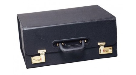 MALETIN ATACHE PILOTO NEGRO CERRADURA CON COMBINACION