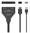 DUPLICADOR HDMI 4K - 1 HDMI MACHO A 2 HDMI HEMBRA 30 CM NEGRO AISENS