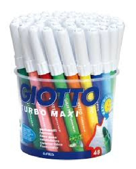 ROTULADORES GIOTTO TURBO MAXI  48 UNIDADES
