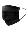 MASCARILLA QUIRURGICA 3 CAPAS POLIPROPILENO COLOR NEGRO UNIDAD