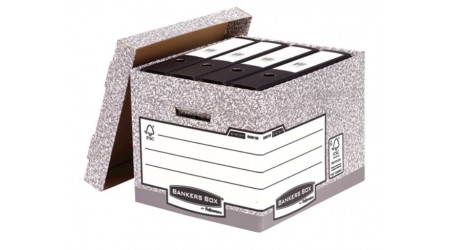 CONTENEDOR ARCHIVO BANKERS BOX ARCHIVADORES Y CARPETAS COLGANTES