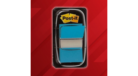 INDICE POST-IT DISPENSADOR 50U. 25,4X43,7 AZUL