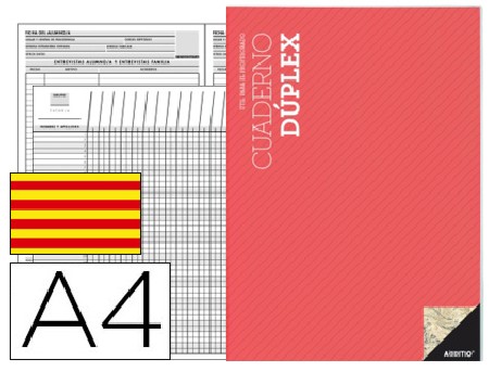 CUADERNO ADDITIO DUPLEX PROFESOR CALENDARIO Y FUNDA / CATALAN