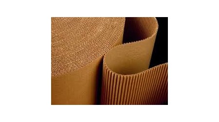 BOBINA CARTON ONDULADO 1,10 x 100 MT 2 CAPAS MARRON