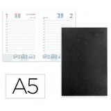 AGENDA 2026 ENCUADERNADA LP CORFU 15x21 CM DIA PAGINA NEGRO