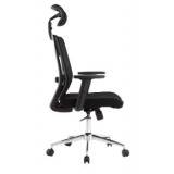 SILLA Q-CONNECT ERGONOMICA RESPALDO ALTO Y REPOSACABEZA AJUSTABLE EN ALTURA 1180+100X630X625 MM